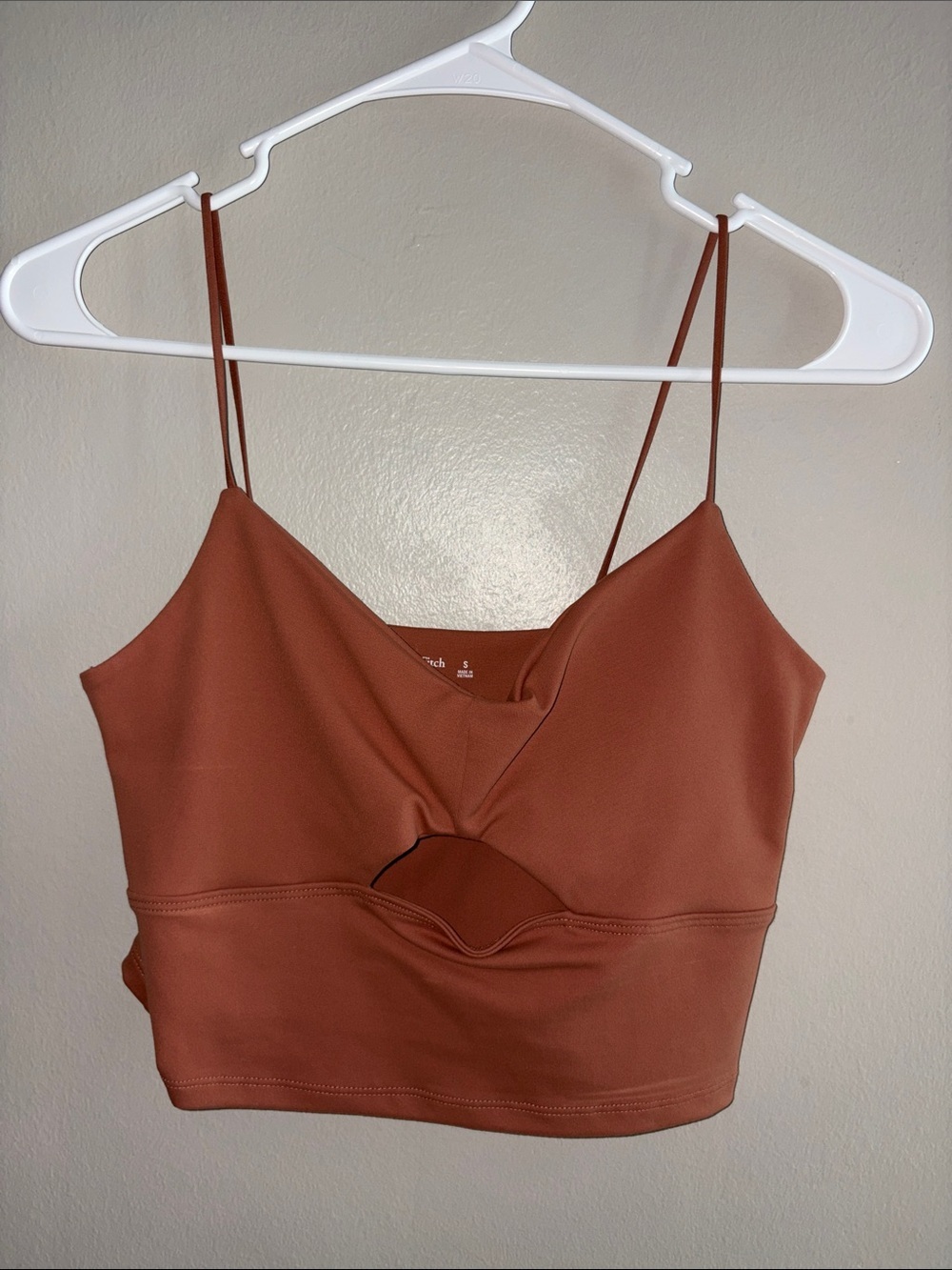 Abercrombie & Fitch - Cutout Cropped Cami Top